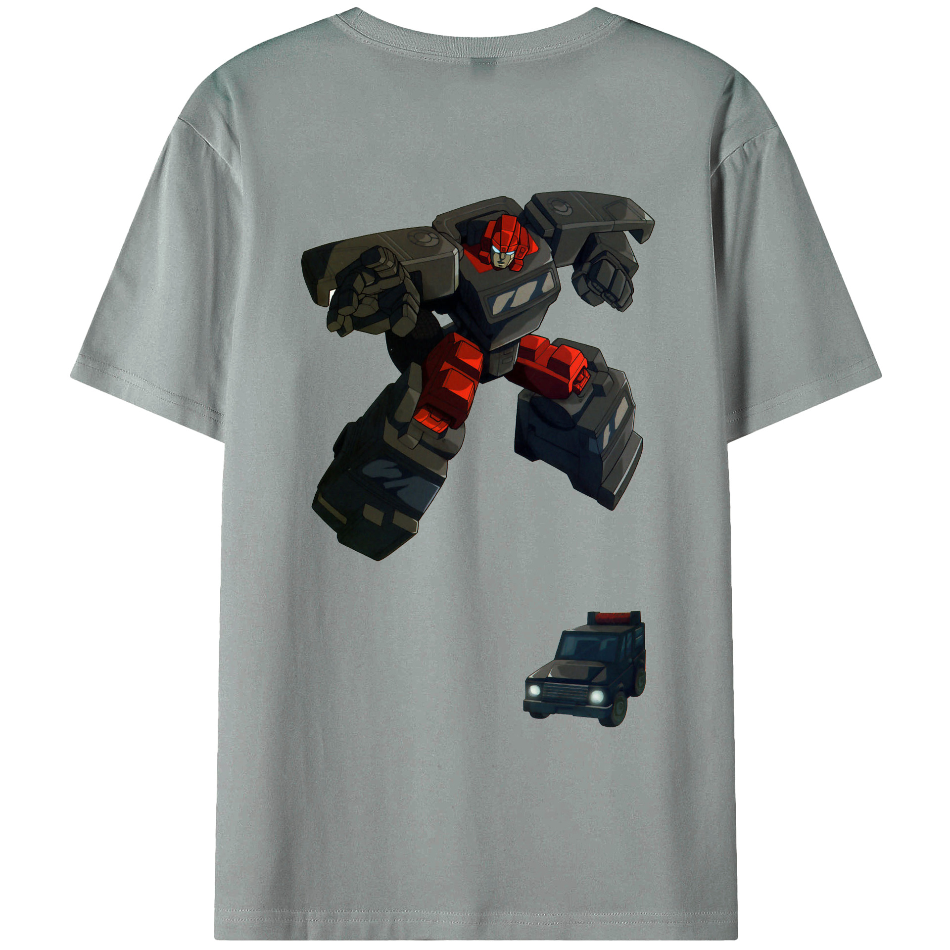 （画像用）  綿100％ メンズ半袖Tシャツ（バックプリント） 通気性